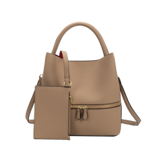 Load image into Gallery viewer, Melie Bianco Karianna Tan Vegan Crossbody Bag
