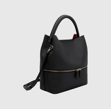 Load image into Gallery viewer, Melie Bianco Karianna Black Vegan Crossbody Bag
