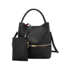 Load image into Gallery viewer, Melie Bianco Karianna Black Vegan Crossbody Bag
